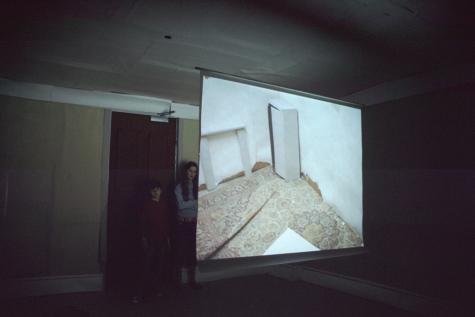 The Fabric of Home, installation view UCF. Click to see next image.